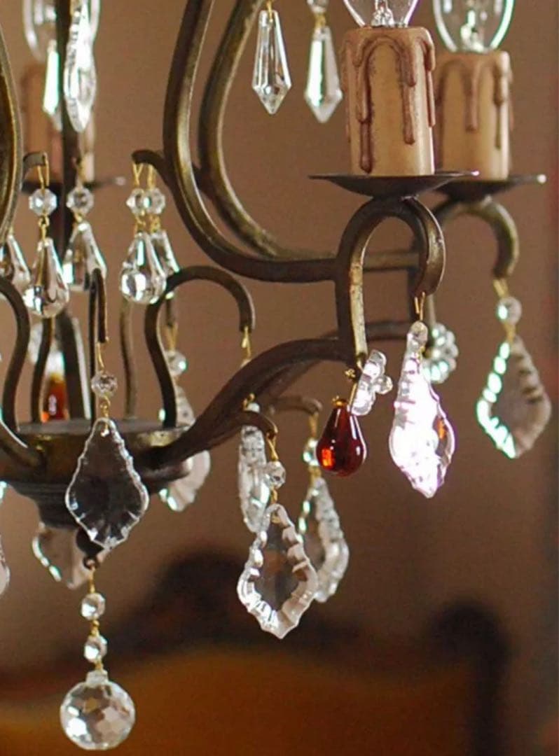 ぐり　Handleオリジナルアンティーク風シャンデリア(ラルム・L）