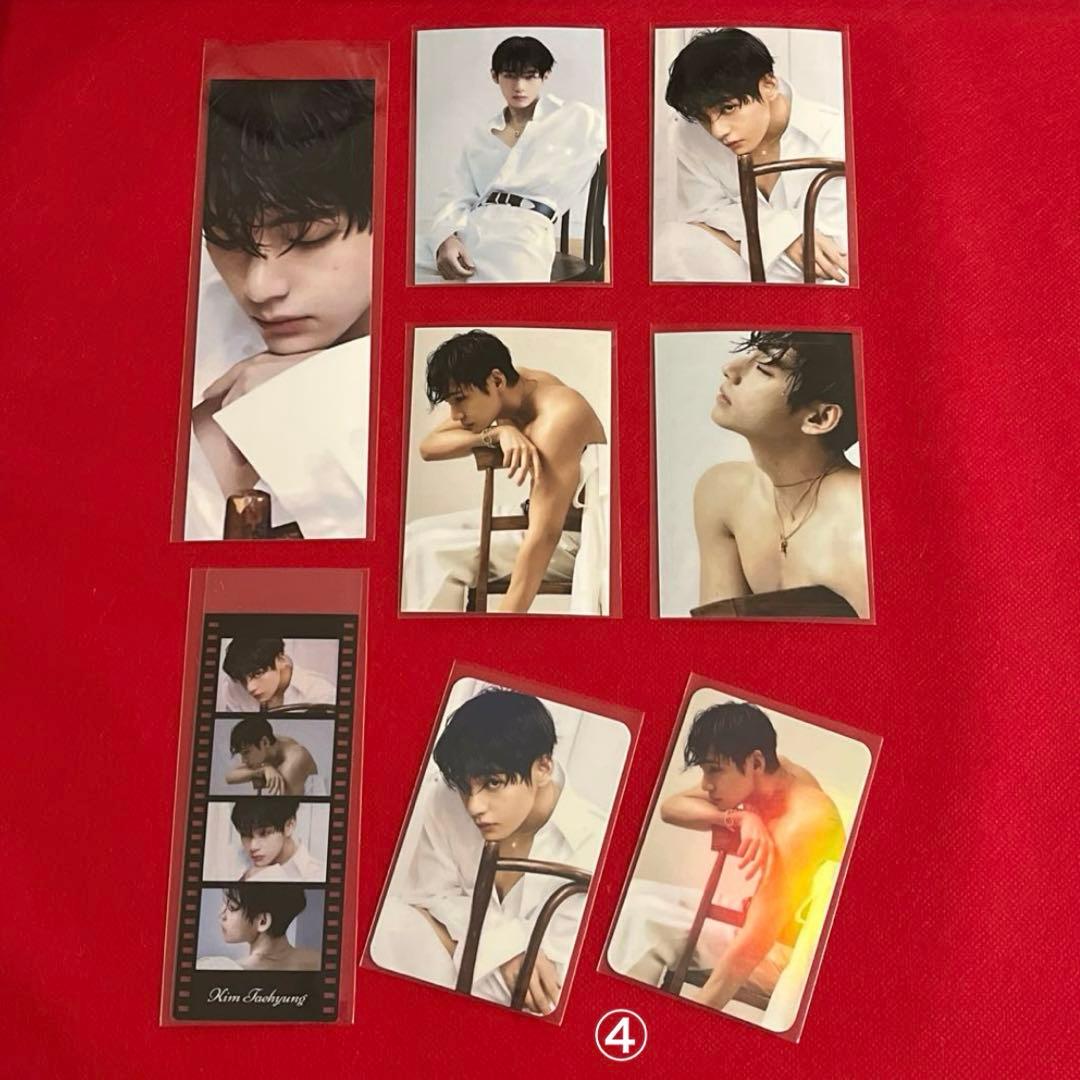 BTS ロングステッカー・正方形両面フォト・ホログラム両面フォトカード♡Ｖ