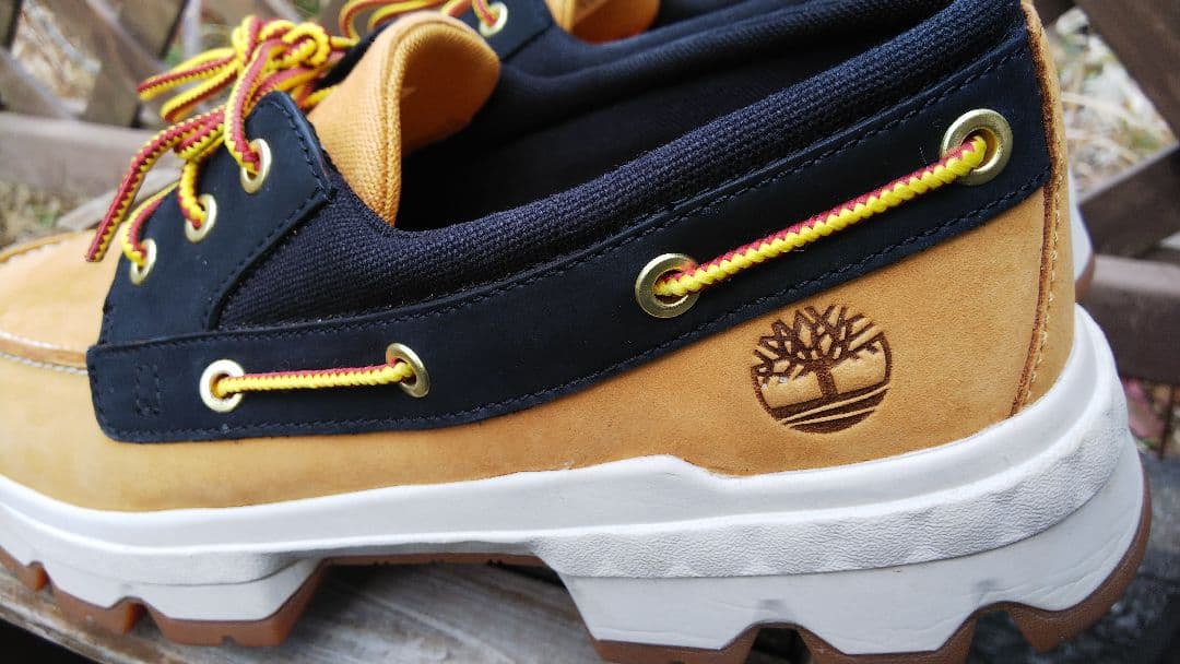 TimberlandティンバーランドウィートヌバックデッキシューズUS-9.5W