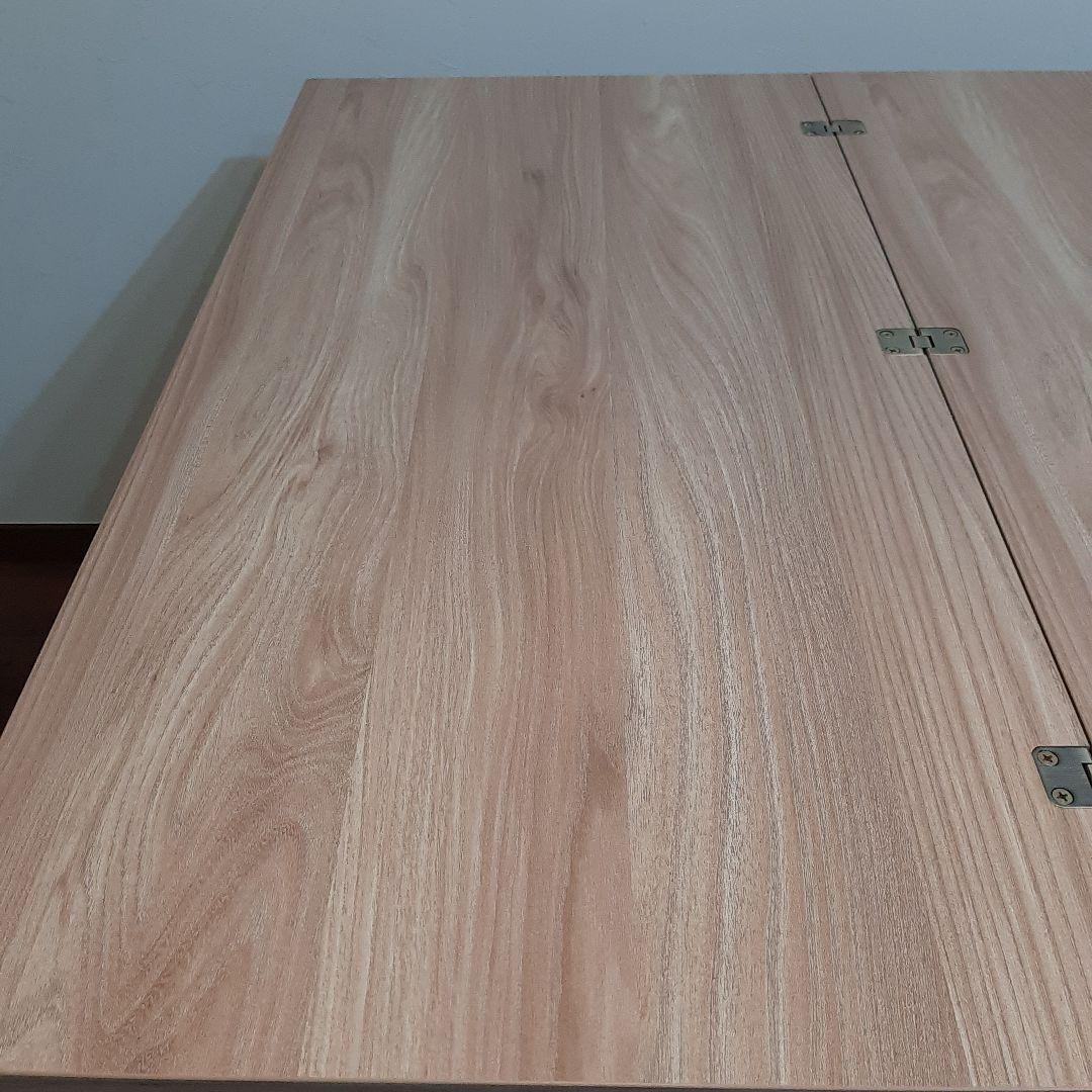 萩原 昇降テーブル KT-3195NA 拡張 高さ調節 ダイニング 作業 来客