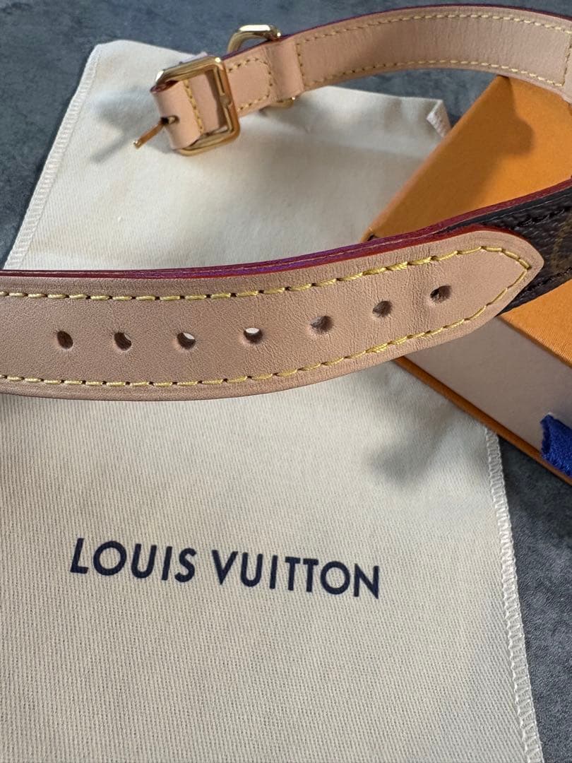 ✨新品試着のみ✨LOUIS VUITTON/首輪/定価73,700円/PMサイズ