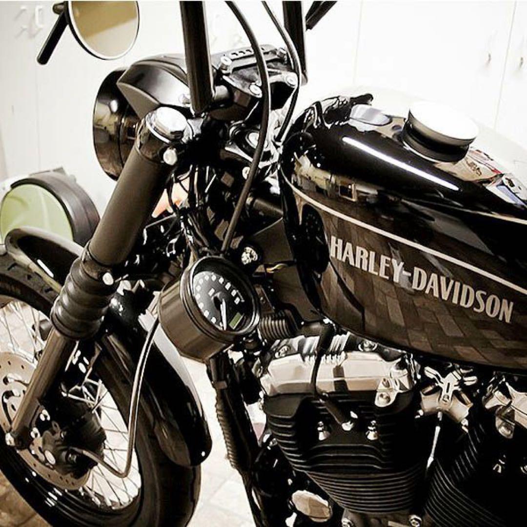 ハーレーダビッドソン スピードメーター移設キット DKカスタム DKcustom