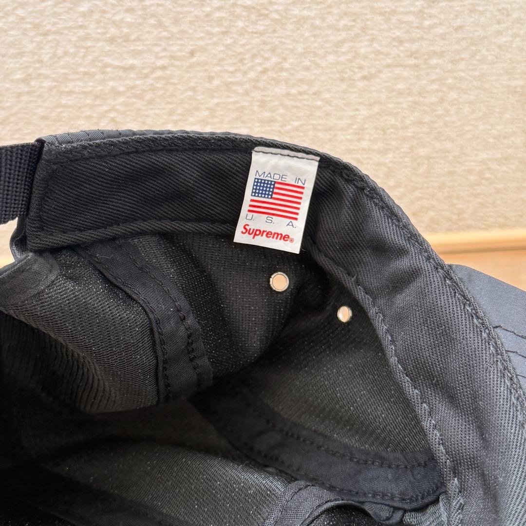 supreme Camp Cap ナイロン ボックスロゴ