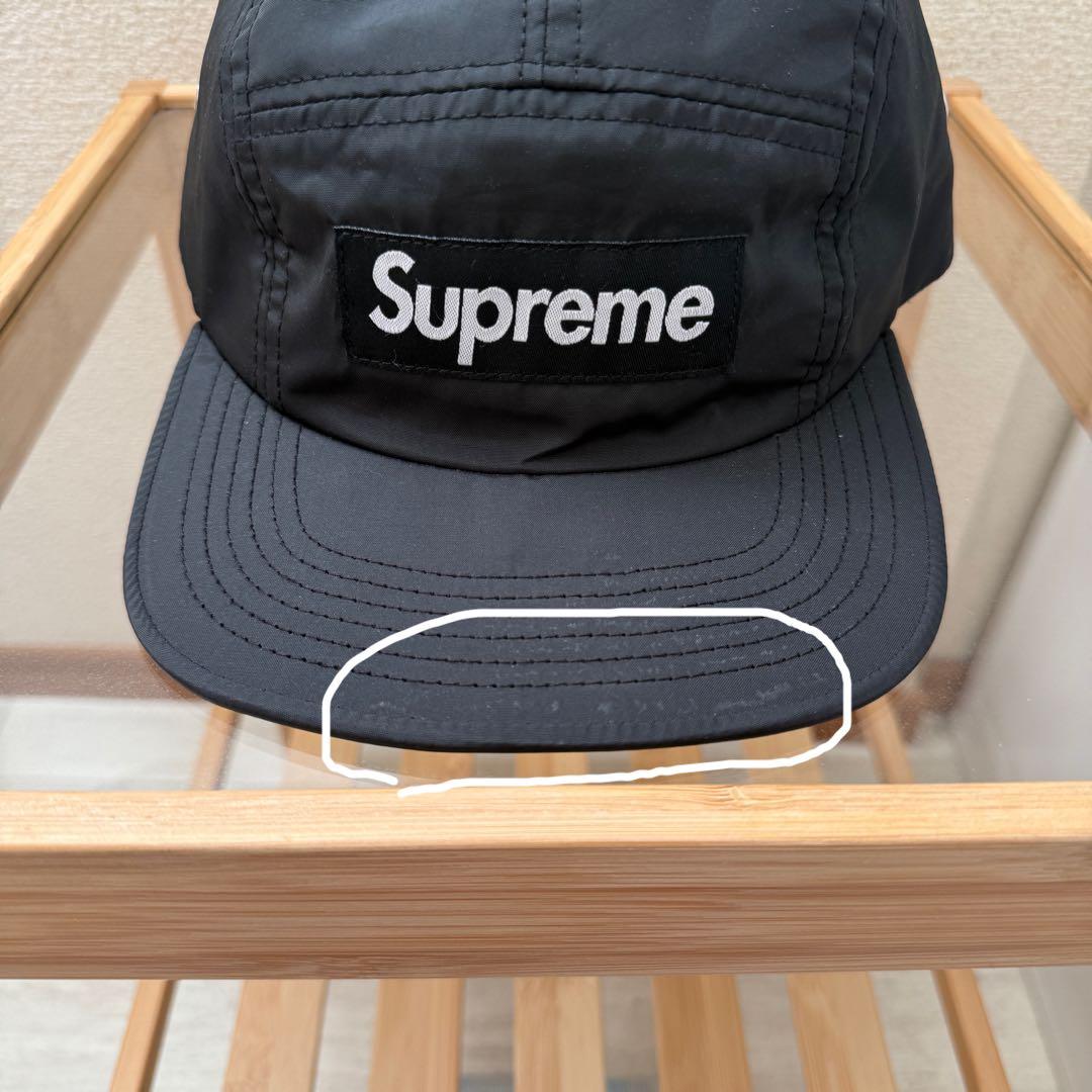 supreme Camp Cap ナイロン ボックスロゴ