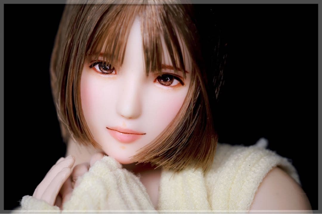 ♪♪ 1/6 　ドール カスタムドールヘッド　1737　束彩(つかさ)　♪♪