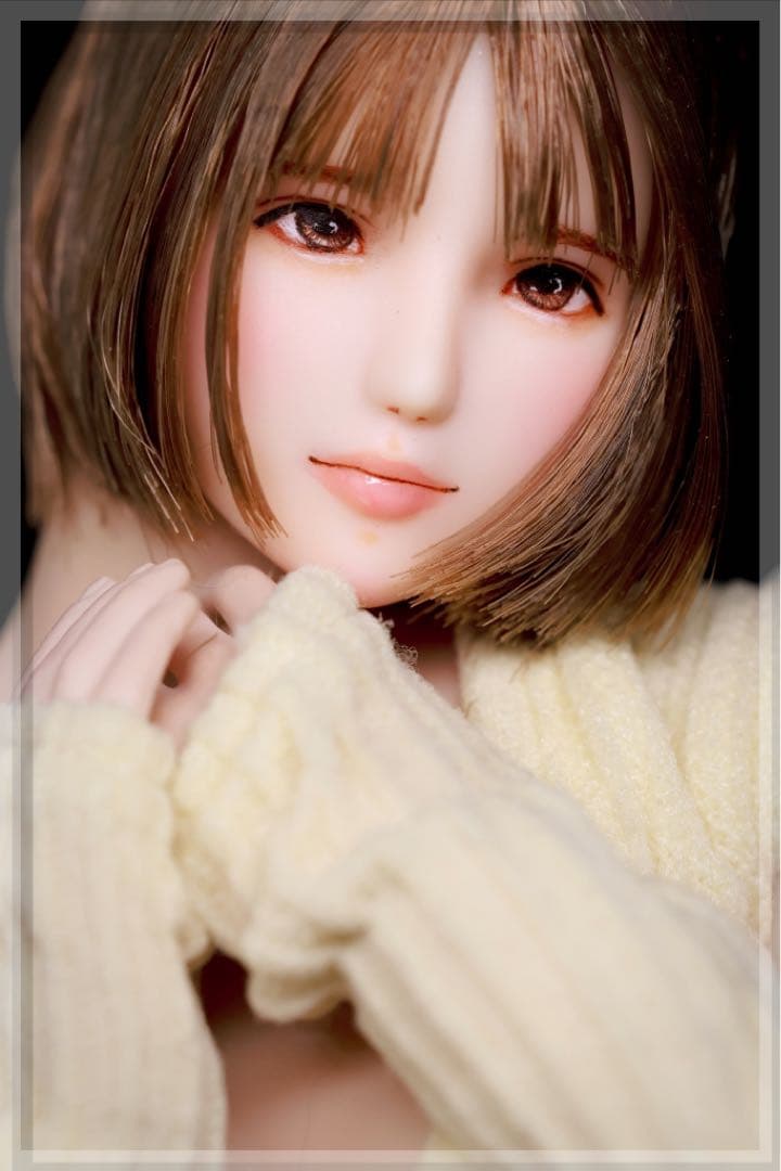 ♪♪ 1/6 　ドール カスタムドールヘッド　1737　束彩(つかさ)　♪♪