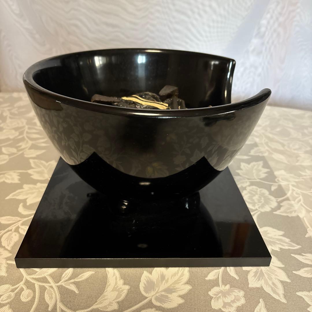 野々田商店　茶道具　風炉型電熱器　黒