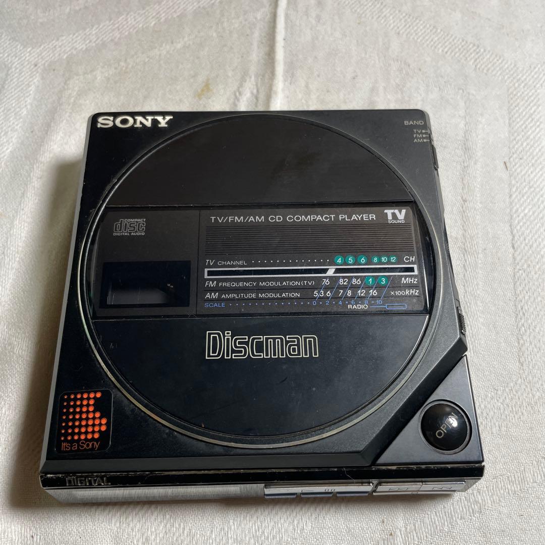 SONY Discman D-55T ポータブルCDプレーヤー ジャンク