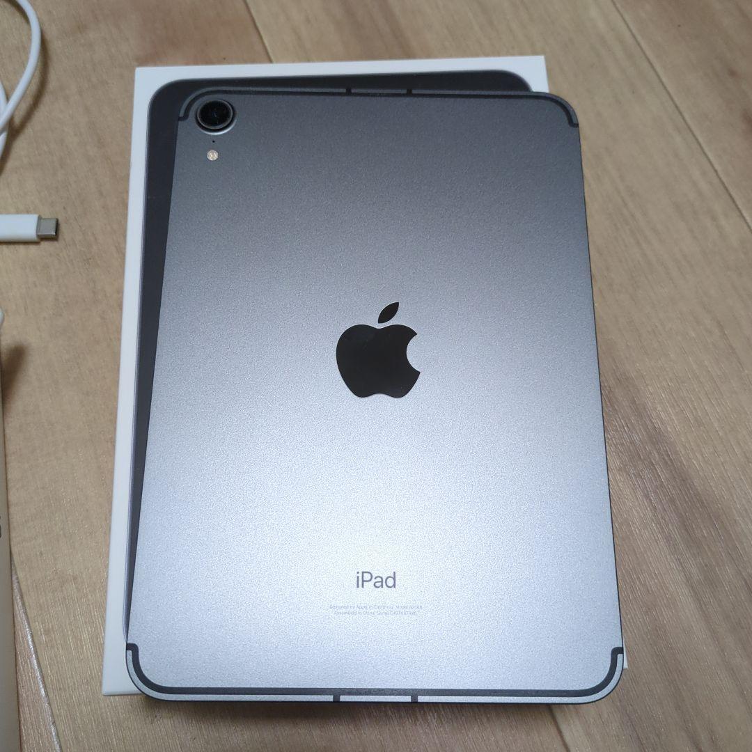 iPad mini 第6世代 WiFi + Cellular 64 GB グレイ