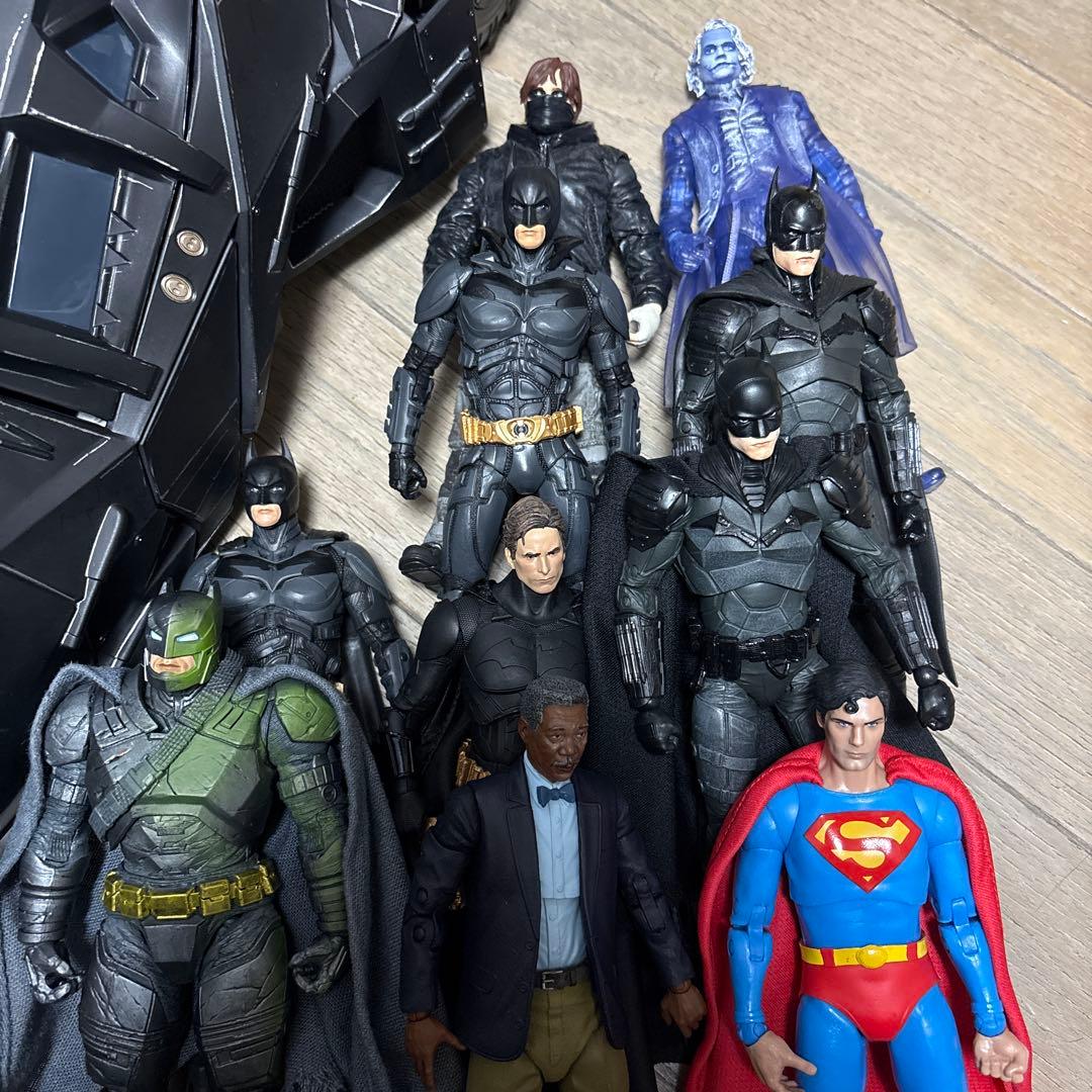 マクファーレントイズ　dcマルチバース バットモービル　ルーシャス＆タンブラー