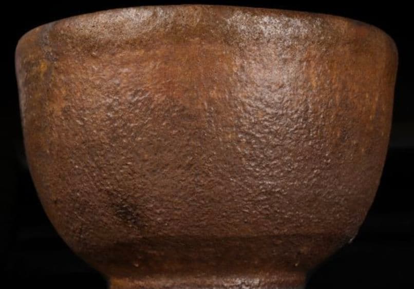 【人間国宝　最上位】藤原雄　備前茶碗　共箱　栞付　金重陶陽　山本陶秀　伊勢崎淳