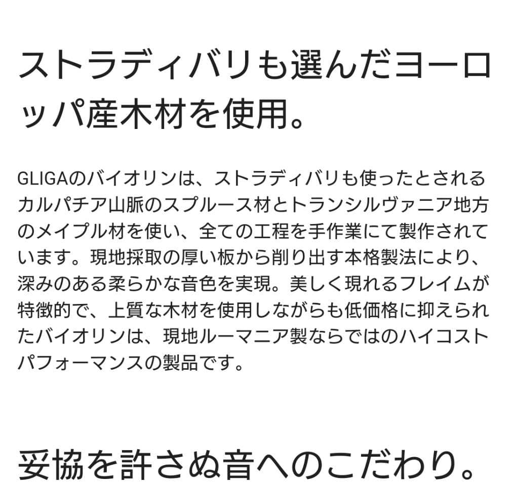 ヴァイオリン 3/4サイズ