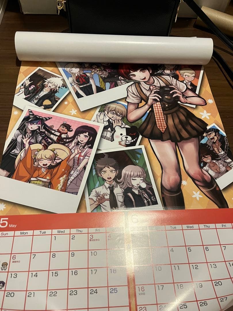 ダンガンロンパ　カレンダー　2013 レア　狛枝　日向　七海