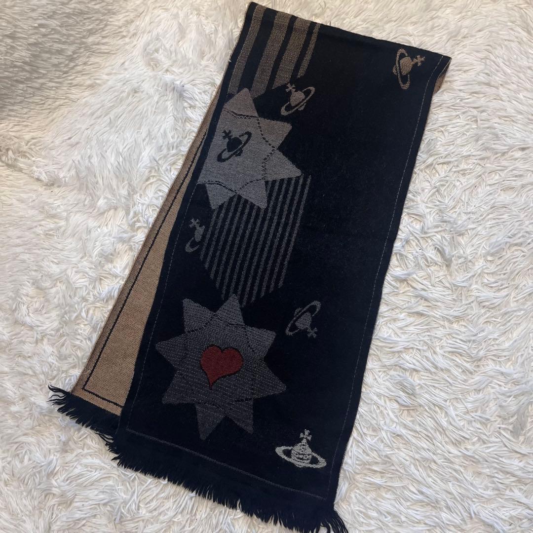 ヴィヴィアンウエストウッド マフラー オーブ ハート