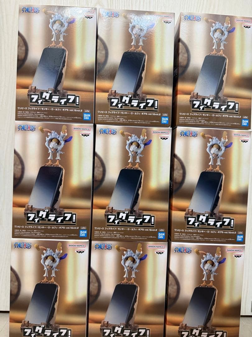 ワンピース フィグライフ! モンキー・D・ルフィ ギア5 vol.2 ９点セット