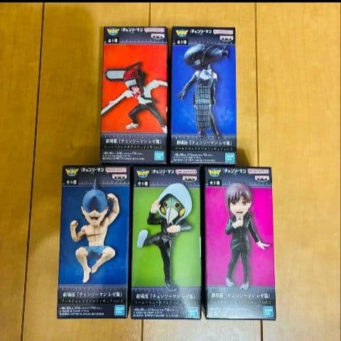 チェンソーマン レゼ編 ワールドコレクタブルフィギュア vol2 全5種コンプ