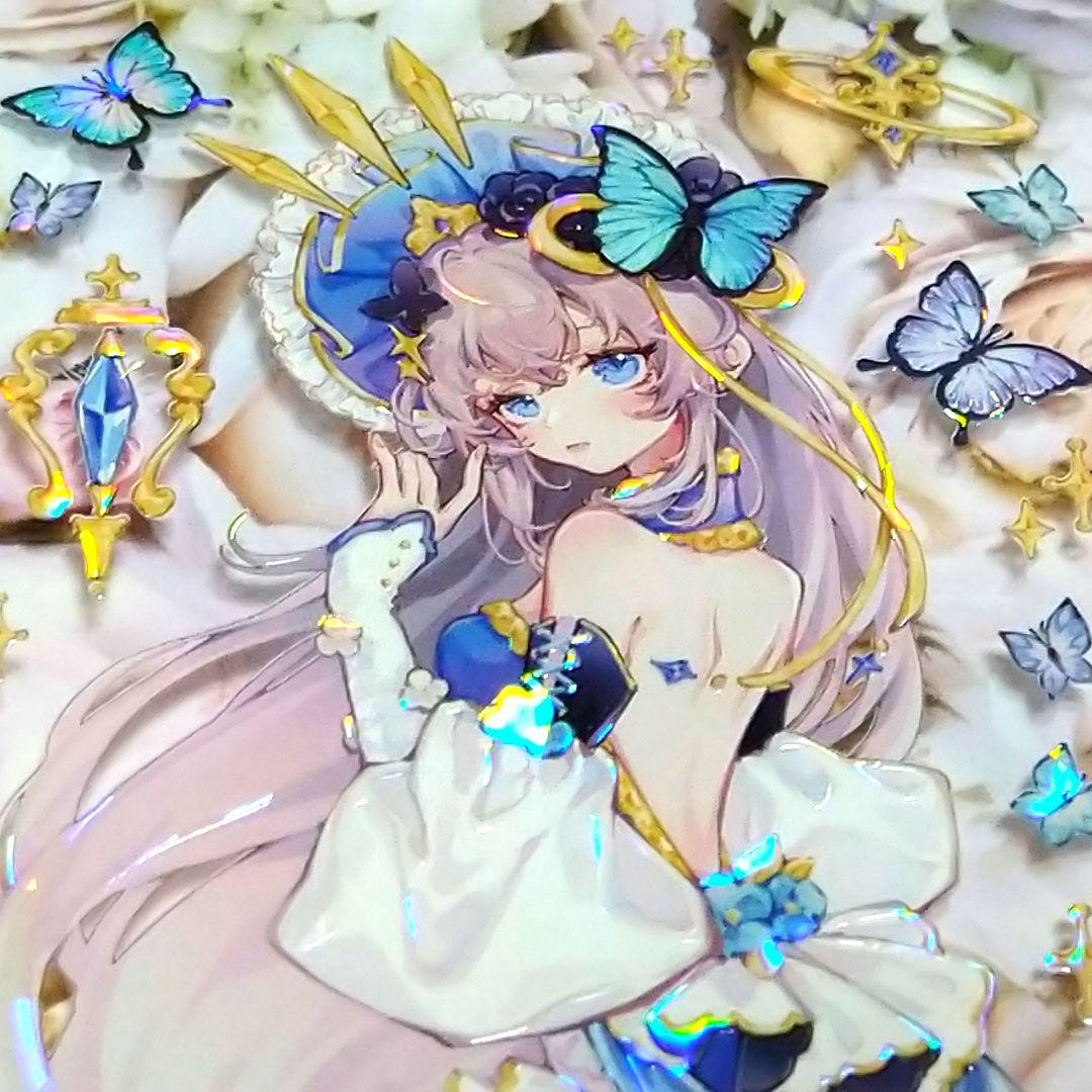 ✩再販✩J364＃邀月(贝壳光)shine切り売り海外人物マステ女の子