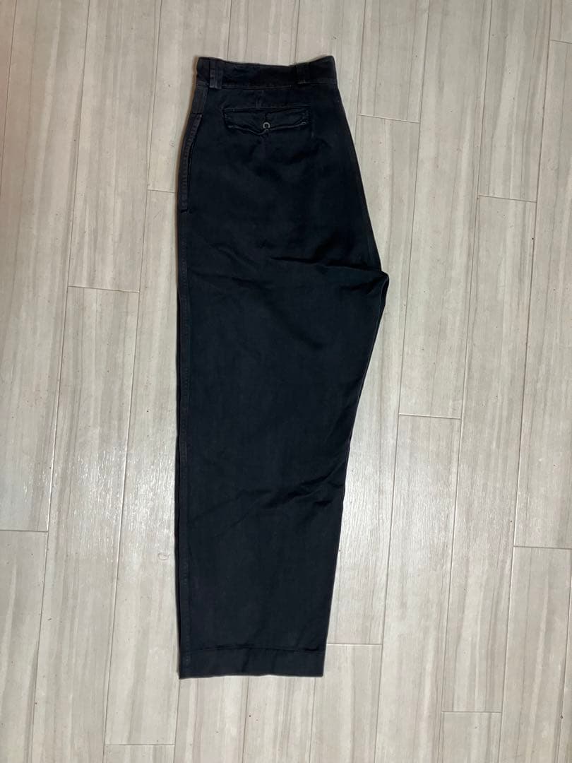 50s フランス軍　M-52 2タックチノ　後染めブラック