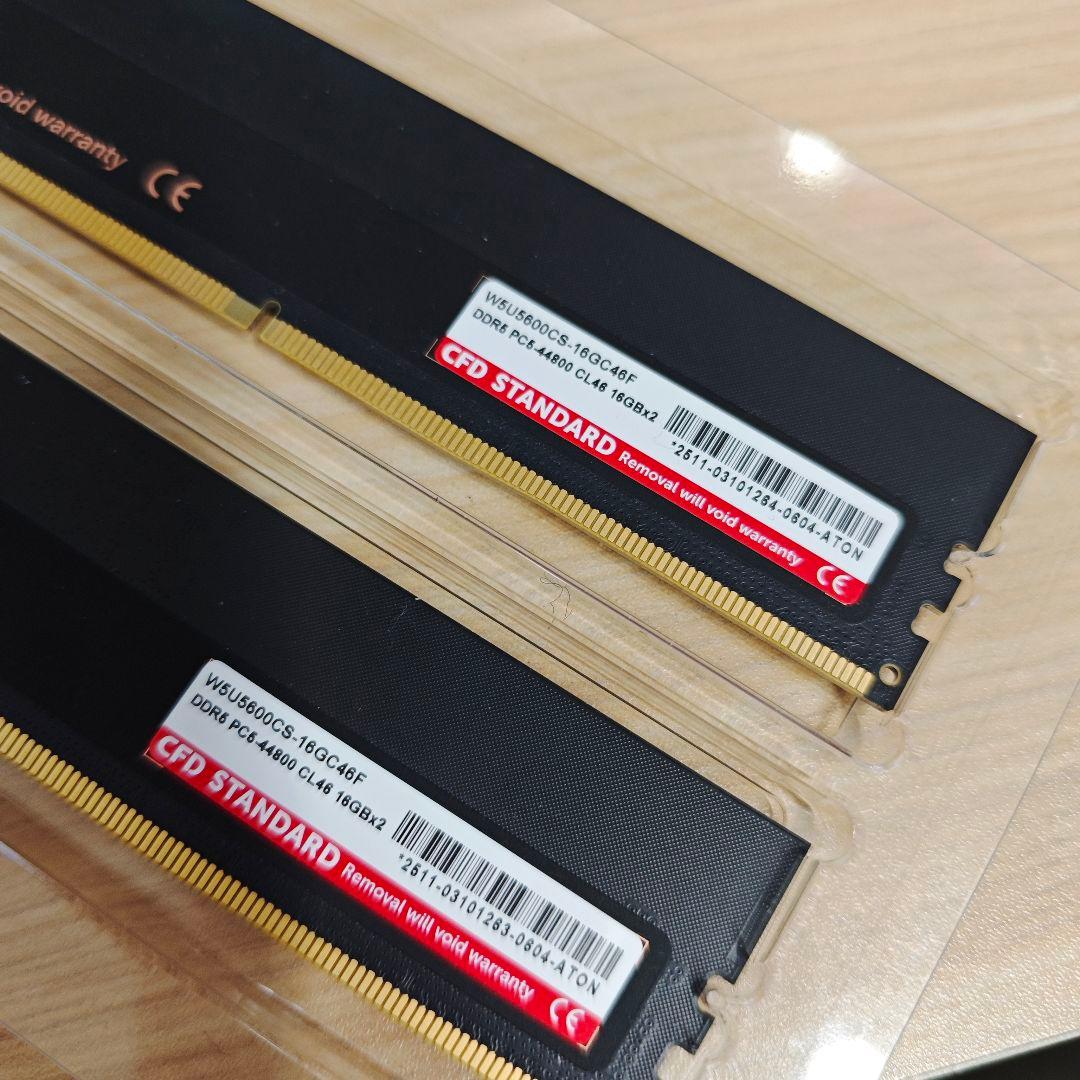 CFD製 DDR5 5600 32GB　動作確認済み　PC5-44800 @