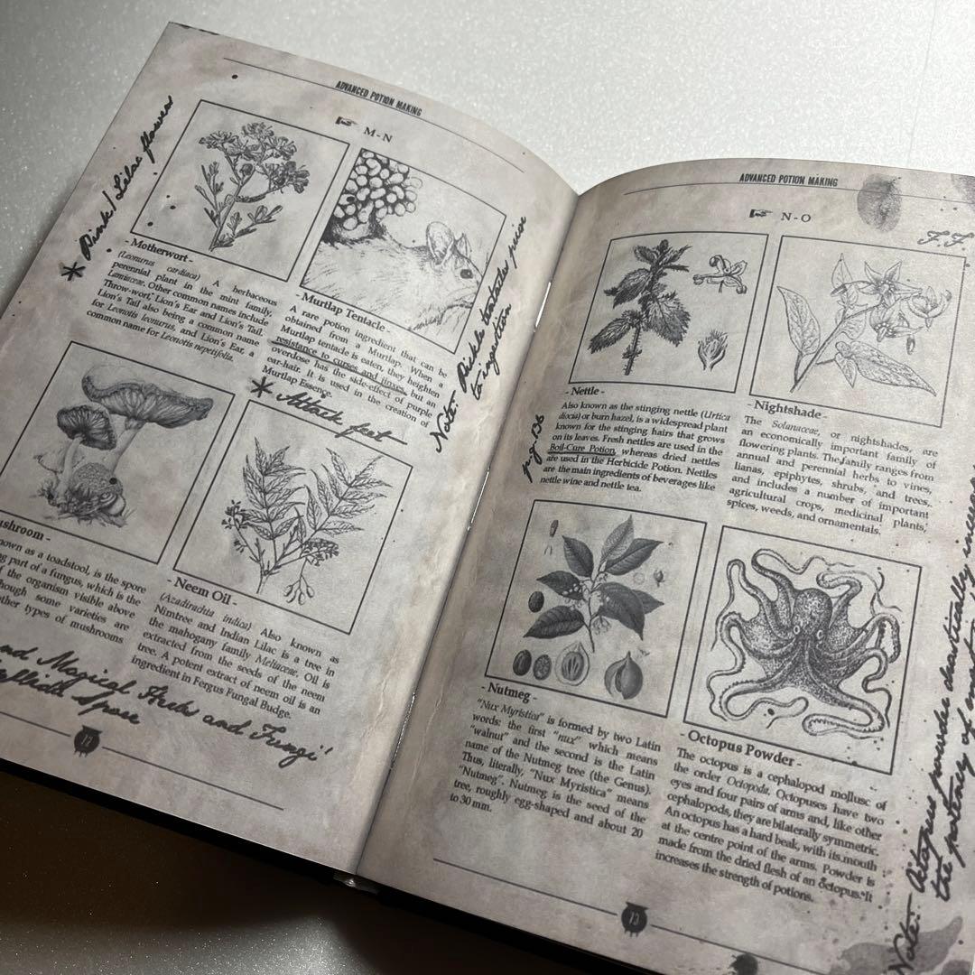 【新品未使用】ハリーポッター　魔法薬学　教科書　中身あり　セブルス・スネイプ