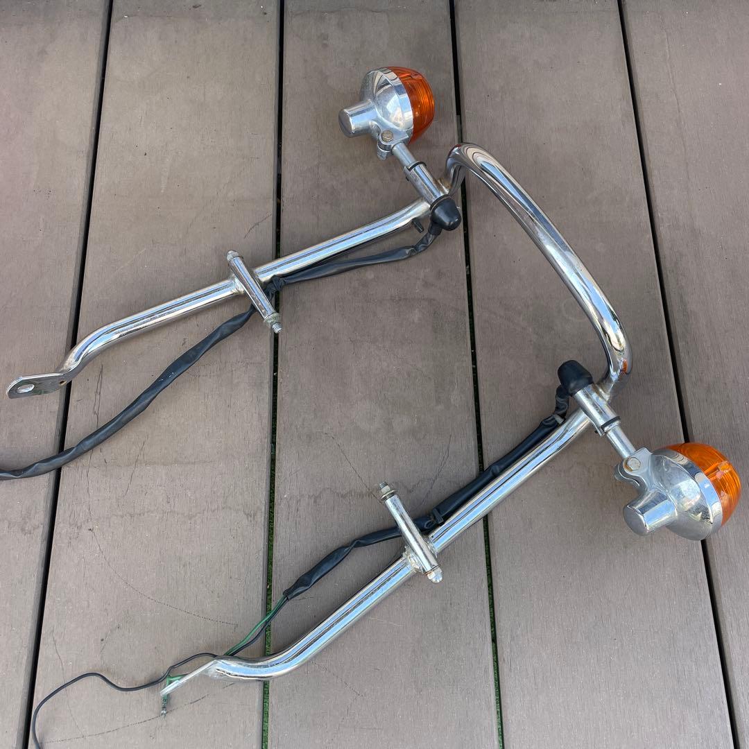 ホンダ CB400T バブ 純正タンデムバー・ウィンカー