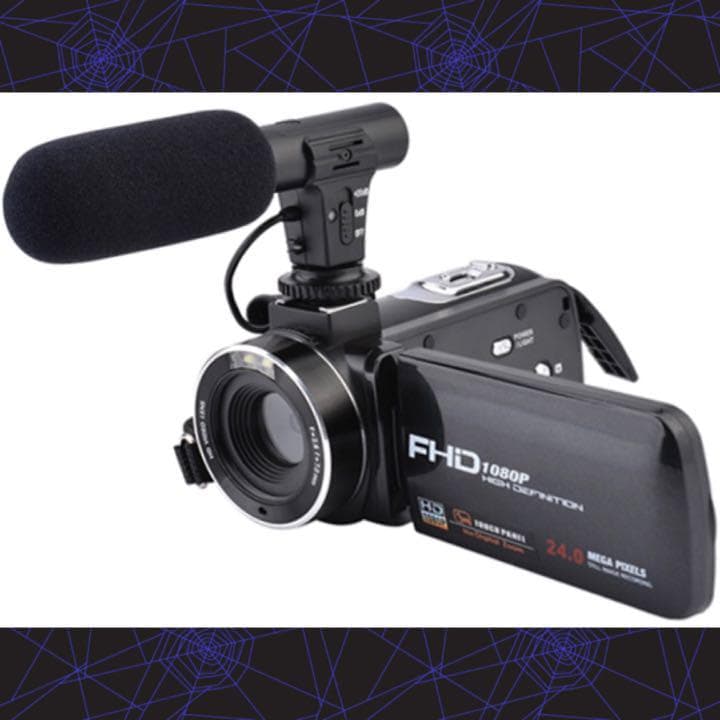 ❤操作がしやすく初心者でも楽々簡単に使いこなせる♪❤高性能❣ビデオカメラ