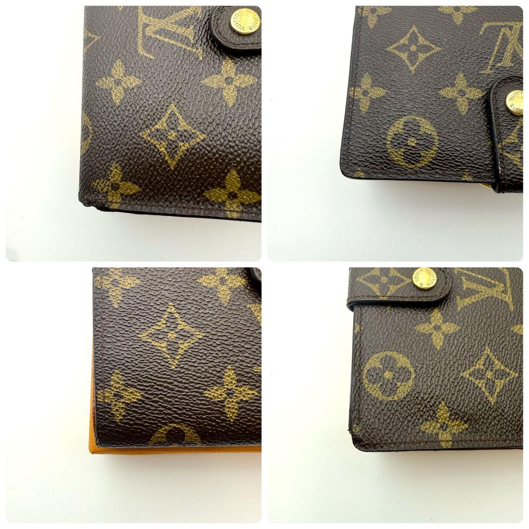 極美品　ルイヴィトン　モノグラム　ヴィエノワ　二つ折り財布　がま口