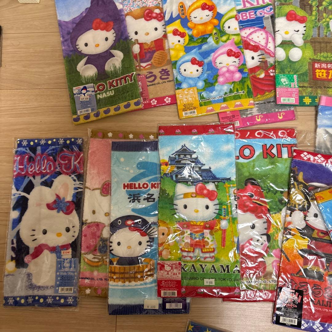 ご当地限定ハローキティタオル　46枚