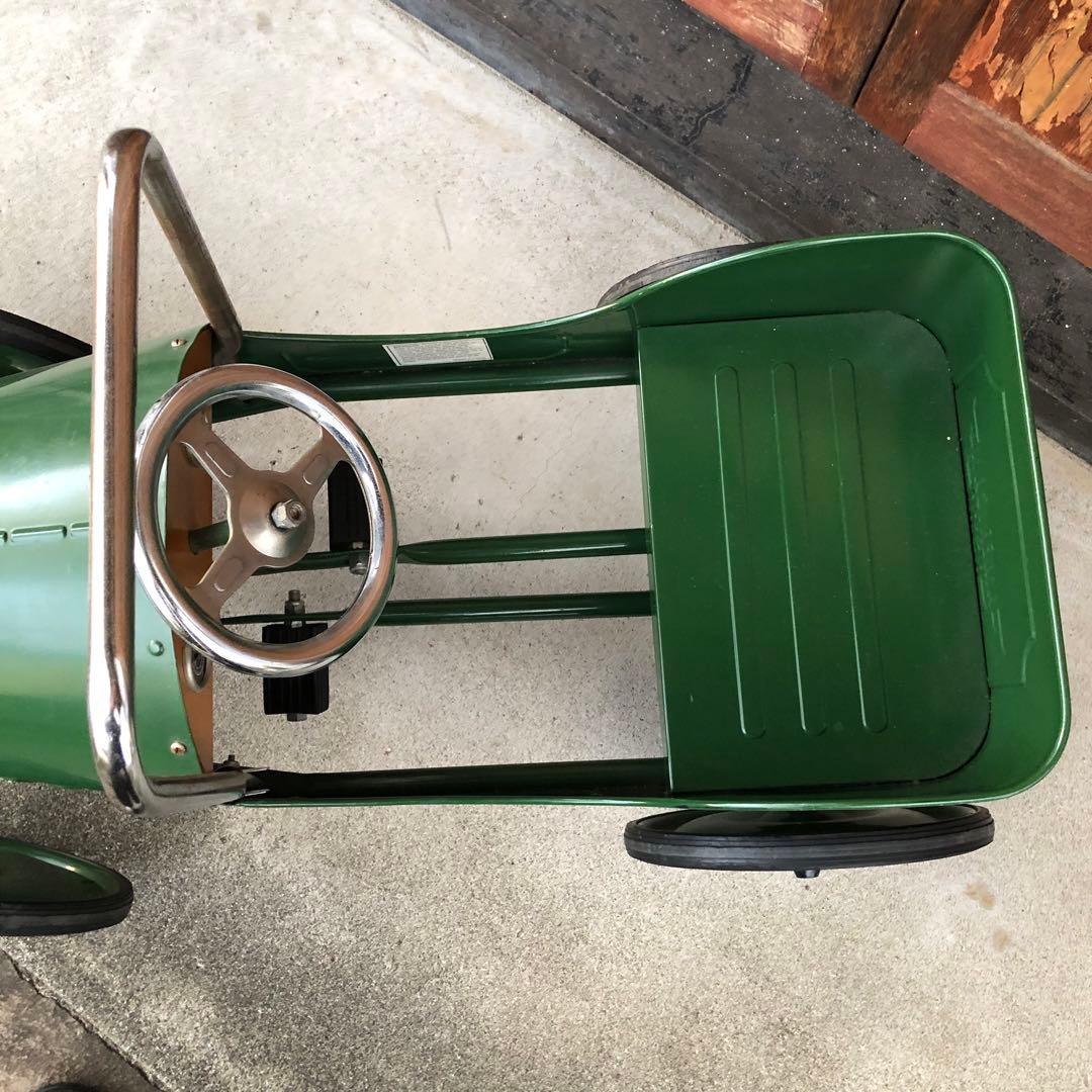 クラシック ペダルカー グリーン 乗用玩具
