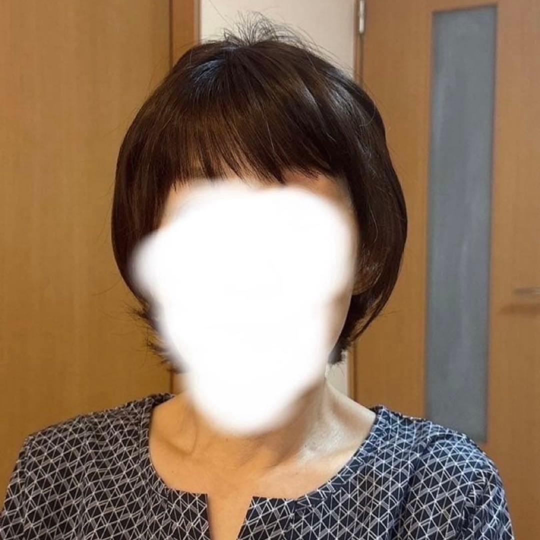 *えいちゃん*ショートウィッグとケア帽子のセット