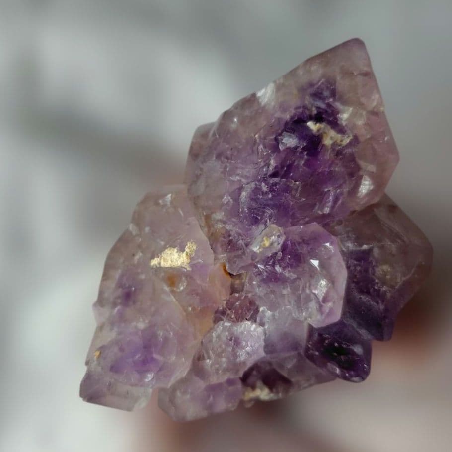 変容と発展❇️アメジストファントム 　エレスチャル ピラミッドクラスター