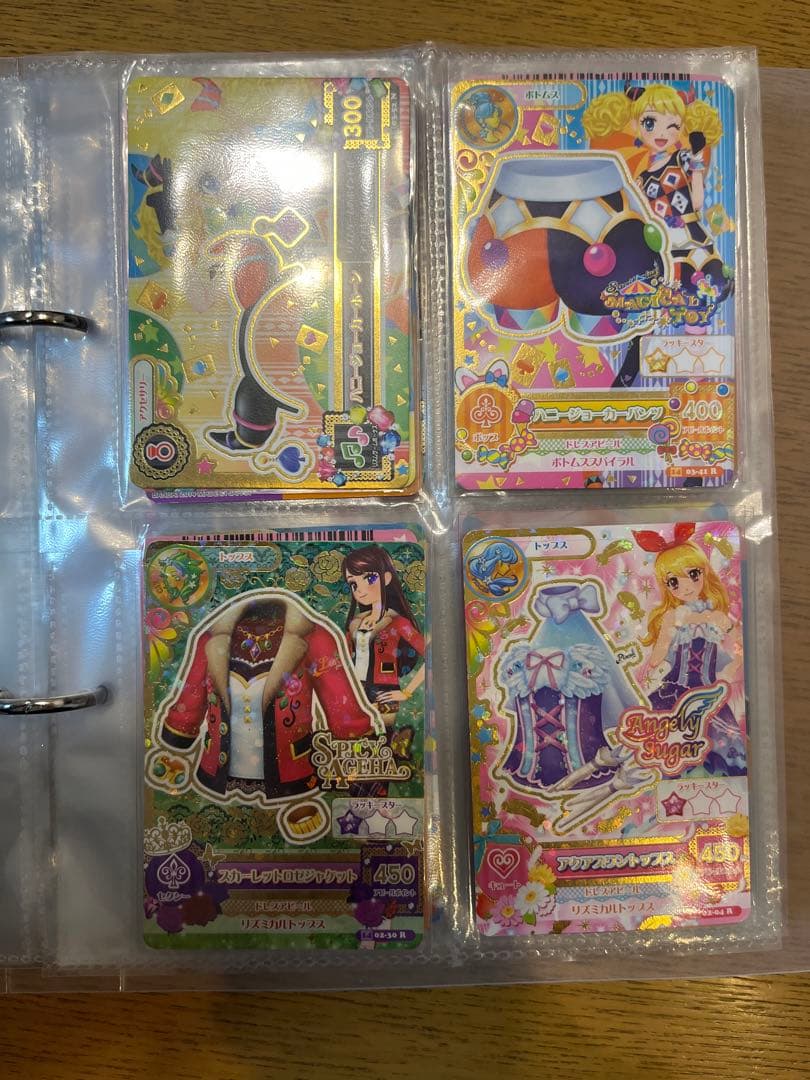 アイカツカードセット　バラ売り可能　コメントでほしいものの名前お願いします。
