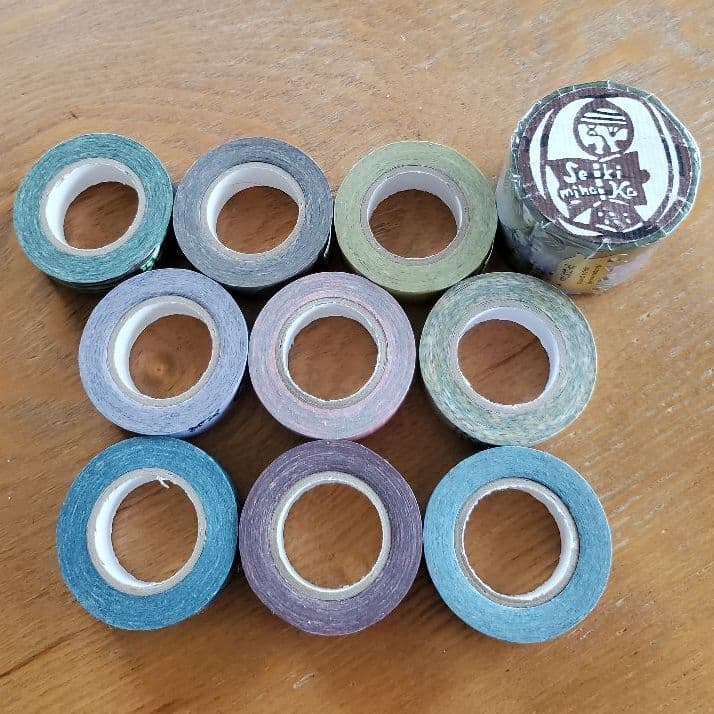 倉敷意匠 マスキングテープ　関美穂子さん　夜長堂　バラ売り その③