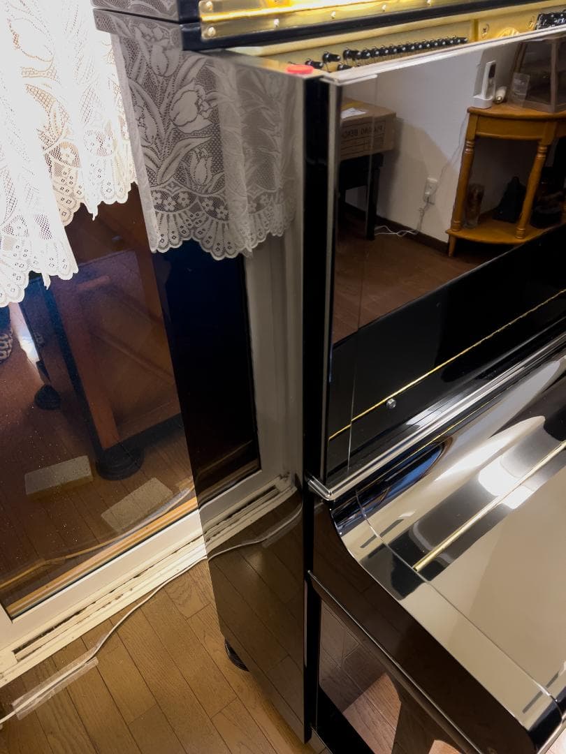 YAMAHA アップライトピアノU30Bl 1989年製