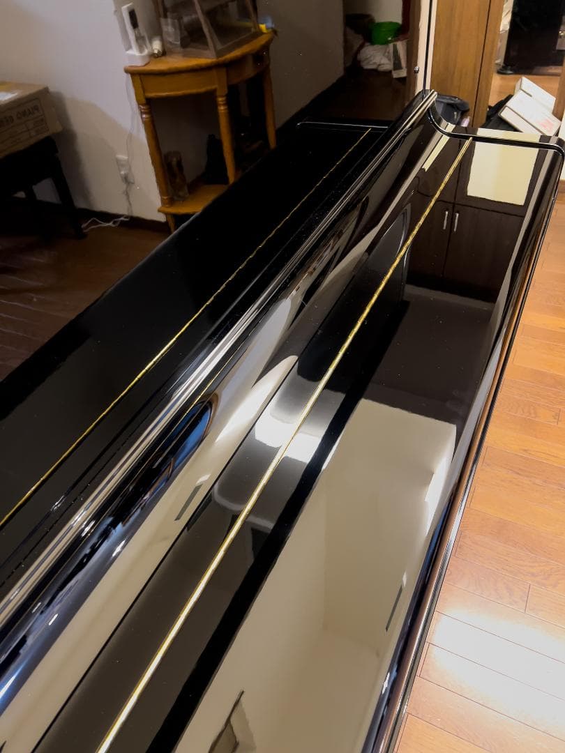 YAMAHA アップライトピアノU30Bl 1989年製