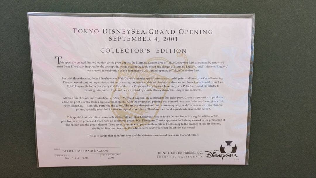 ピーターエレンショー アリエルズマーメイドラグーン