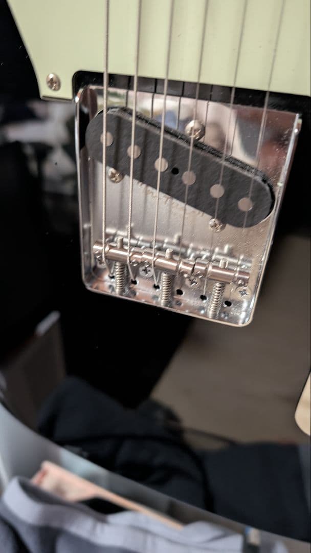 Squier テレマスター　ピックアップ含めフル交換