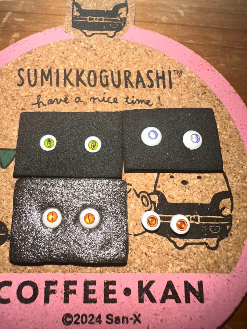 1/12 レジンアイ　セット　メガミデバイス　スワロフスキー、ジルコニア内蔵