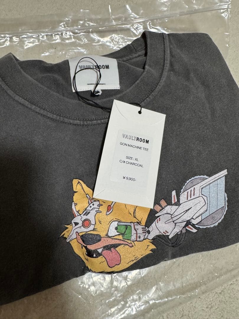 Vaultroom gonmachine tシャツ xlsize