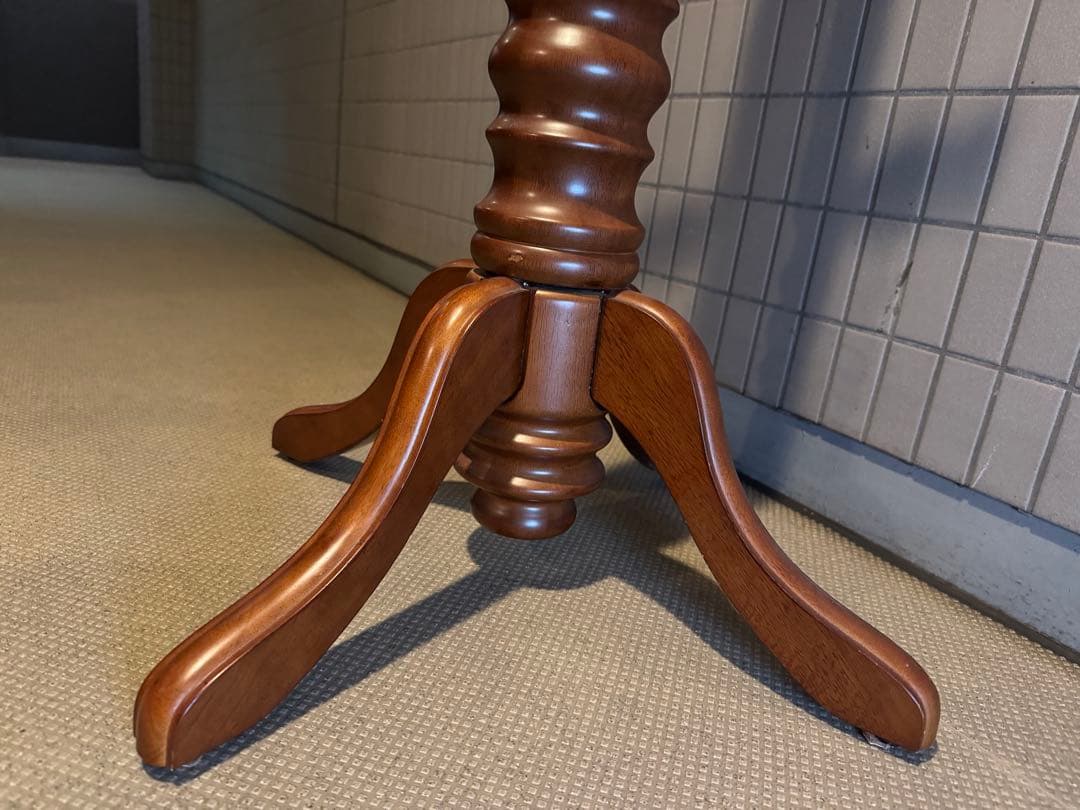 木製コート掛けスタンド ブラウン　ハンガーラック