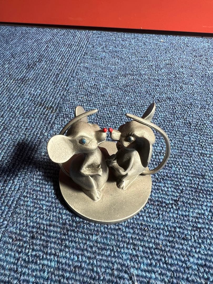 1077  ロイヤルセランゴール　ピューター　錫　置物　4客