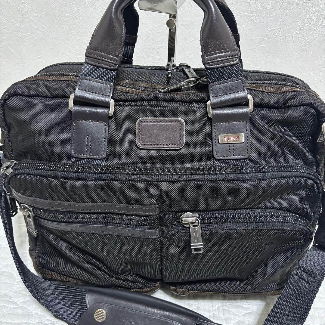 【美品】TUMI トゥミALPHA BRAVO ビジネスバッグ 2way