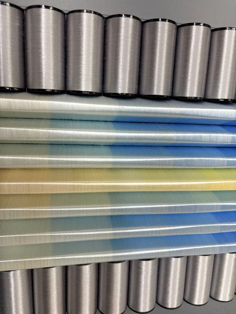 「時空」　森康次　額装　絵画　刺繍 アート 伝統工芸 日本刺繍 着物