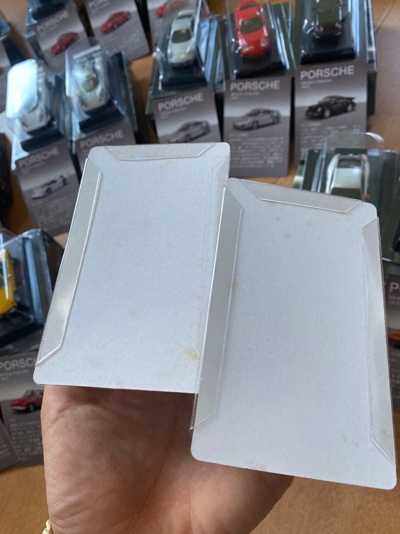 【新品激レア】京商ポルシェミニカーシリーズIIIカード付きお宝貴重コレクター外車