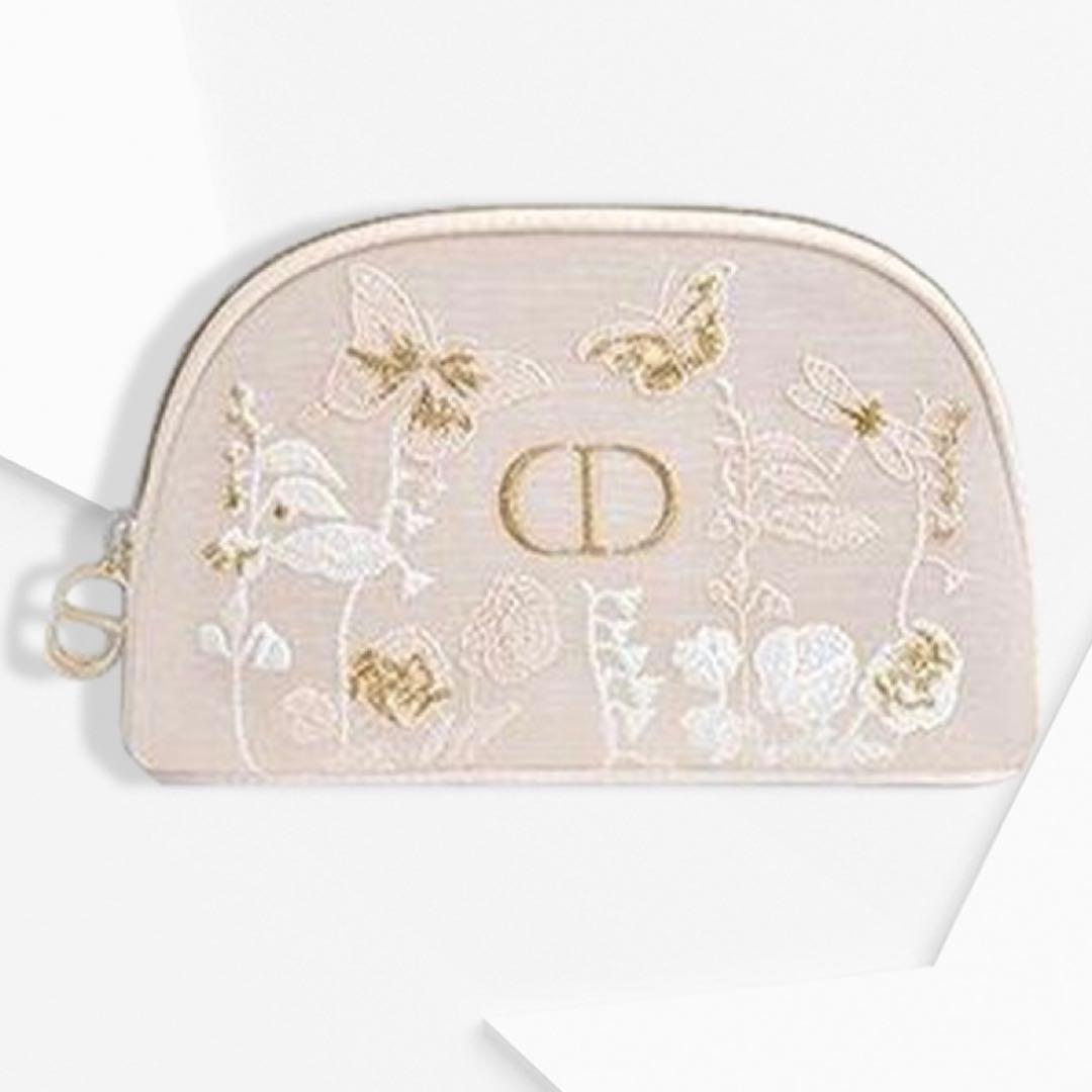 新品DIOR ディオール マザーズ デイ オリジナル ポーチ 刺繍 ノベルティー