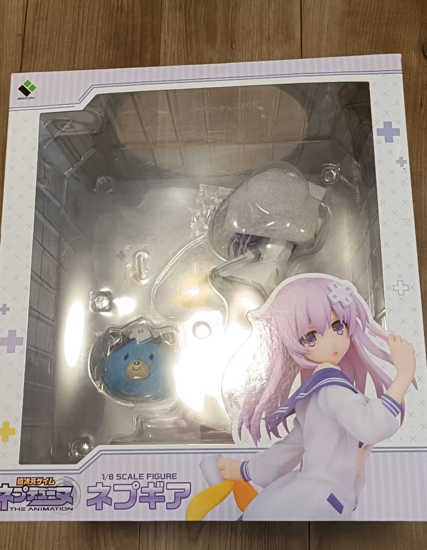超次元ゲイム ネプテューヌ ネプギア 寝起きVer. フィギュア 開封品