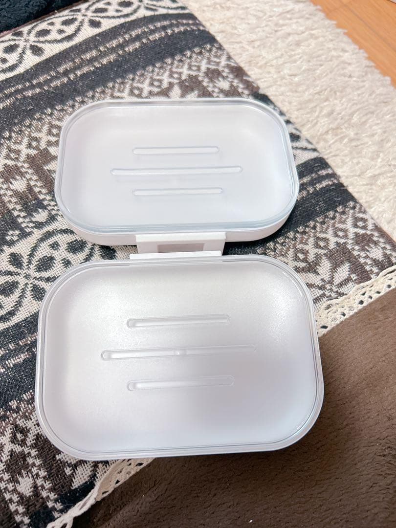 ソープディッシュ 石鹸皿 石鹸ホルダー 石鹸置き 2WAY 洗面所 浴室