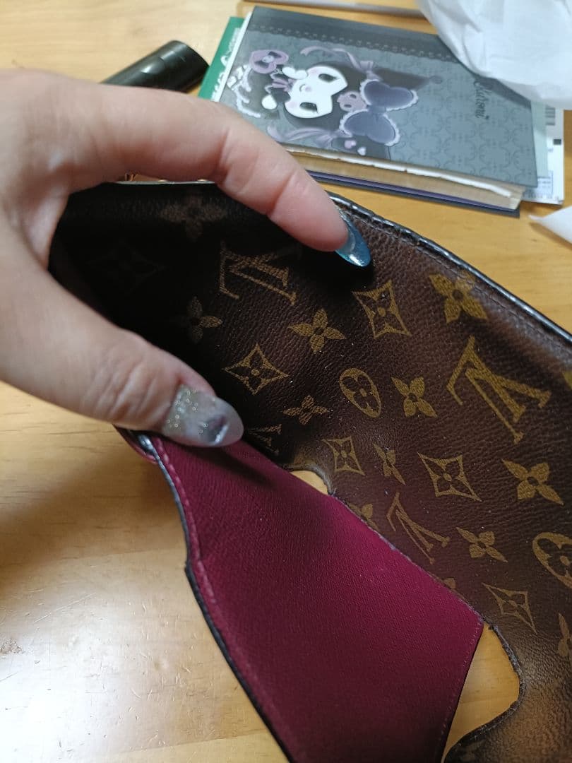 ルイヴィトン モノグラム ポルトフォイユ・マリールー コンパクト 折り財布