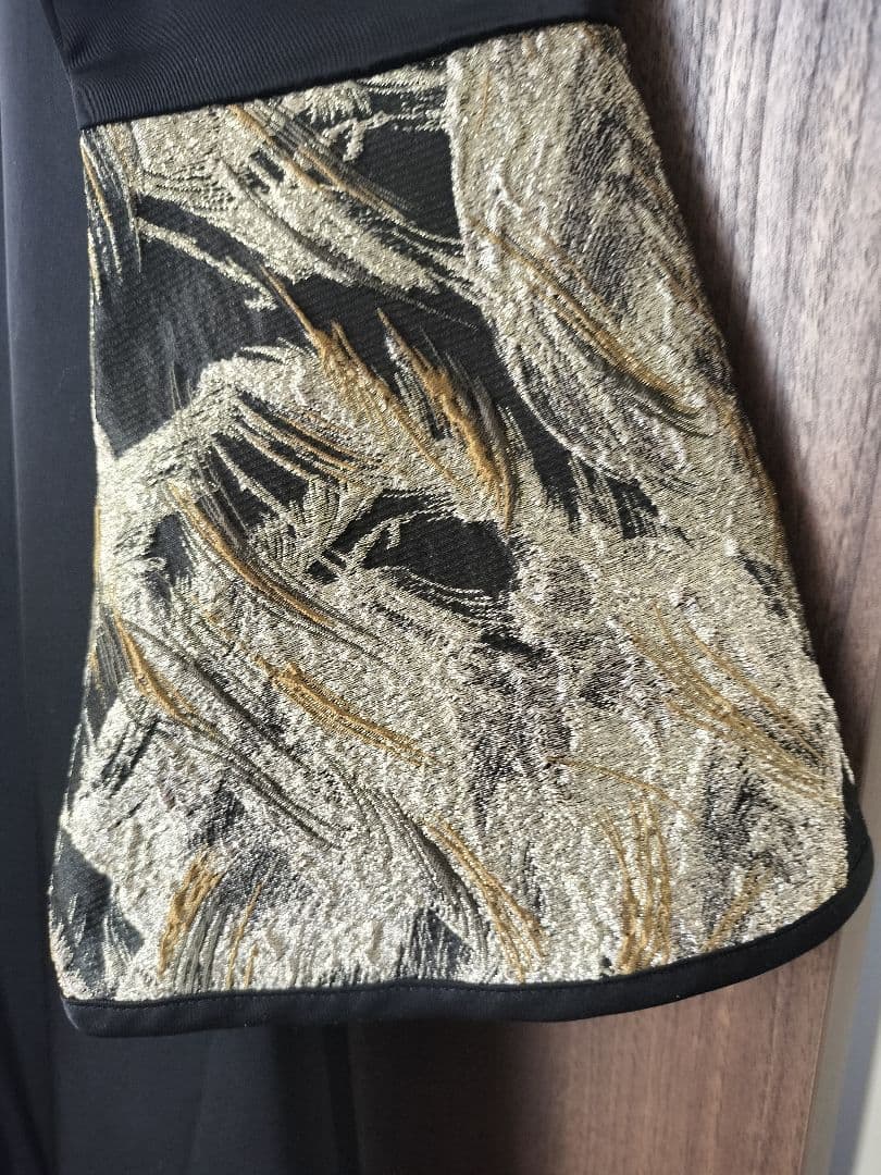 【週末限定セール】sahara ジャカードベストレイヤードドレス 2way