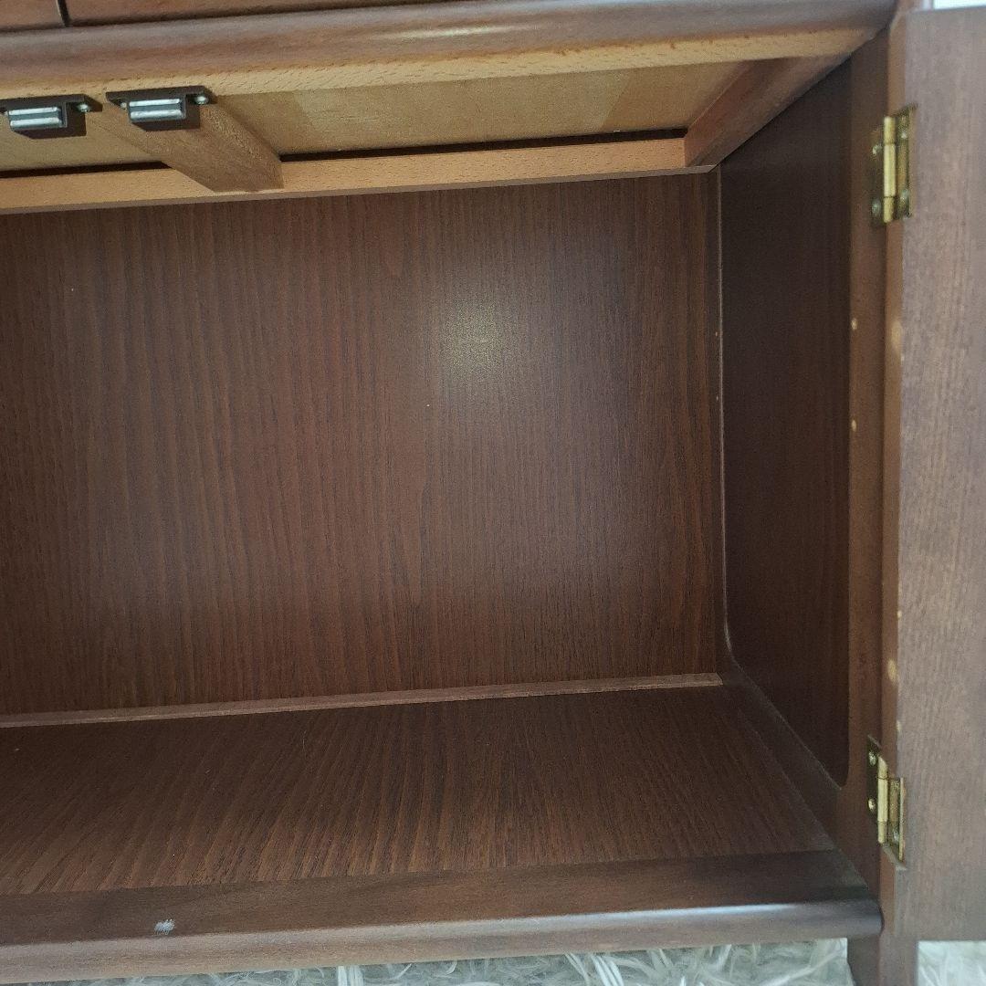 【送料無料】karimoku カリモク オールドカリモク 電話台 ファックス台